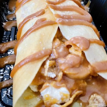 Popping Yolk Cafe - Toffee Banana Crepe- really good! - Breakfast & Brunch Near Me - Alhambra, California
