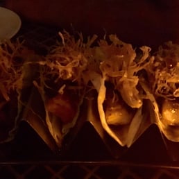Seabass lettuce wrap - a bit too sweet Seabass lettuce wrap - a bit too sweet