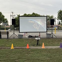 Sierra Vista Elementary School - Movie Night on the lawn!!!