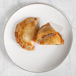 Olano's Empanadas - Ground beef, yellow potatoes, red peppers