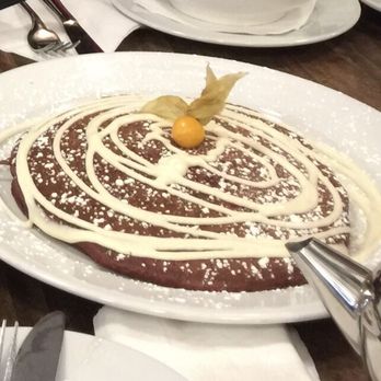 Jam Cafe on Beatty - Beautiful, amazing red velvet pancake - Breakfast & Brunch Near Me - Vancouver, British Columbia