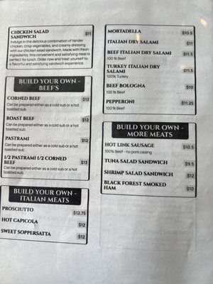 Menu photo 6 Bara's Deli San Leandro, CA