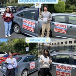 Royals Driving School - Congrats to our new licensed drivers. Thank you for choosing us for your driving lessons & DMV test preparation.