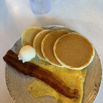 The Pancake Pantry - Small Appetite Plate - scrambled eggs & bacon - Breakfast & Brunch Near Me - Nashville, Tennessee The Pancake Pantry - Small Appetite Plate - scrambled eggs & bacon - Breakfast & Brunch Near Me - Nashville, Tennessee