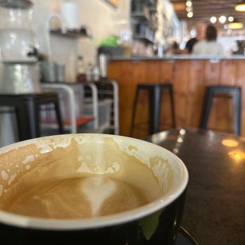 Old Town Coffee - Hot vanilla latte - Coffee & Tea Near Me - Goleta, California