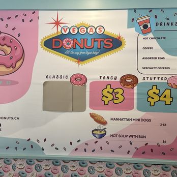 Vegas Donuts - Donut menu - Donuts Near Me - Vancouver, British Columbia Vegas Donuts - Donut menu - Donuts Near Me - Vancouver, British Columbia