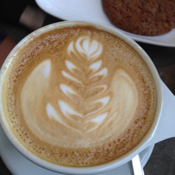 Intelligentsia Coffee - Look at my bubbly latte art -__- - Coffee & Tea Near Me - Venice, California