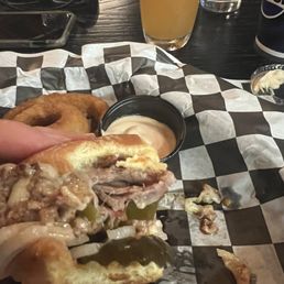 Tri tip sandwich