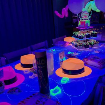 John's Incredible Pizza - Carson - Neon glow party with our own cake and treats - Arcades Near Me - Carson, California