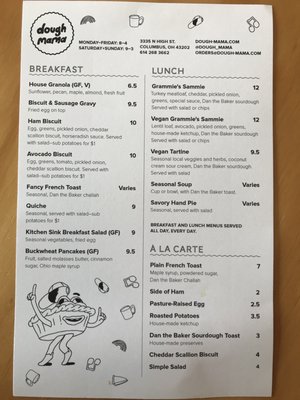 Menu photo 4 Dough Mama Columbus, OH