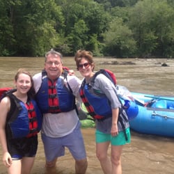 Hot Springs Rafting - Fun day on the French Broad River!