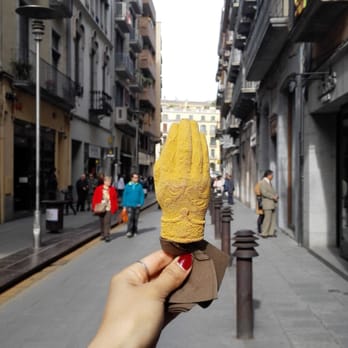 Rocambolesc - Mango blood orange pop - Ice Cream & Frozen Yogurt Near Me - Girona, GI Rocambolesc - Mango blood orange pop - Ice Cream & Frozen Yogurt Near Me - Girona, GI