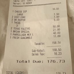 Receipt Receipt