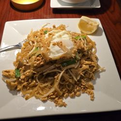 Thai Sticky Rice - Pad Thai with fried egg