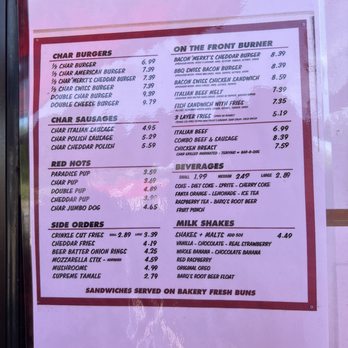Paradise Pup - Menu - Fast Food Near Me - Des Plaines, Illinois