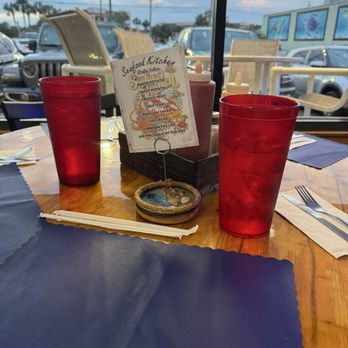Seafood Kitchen - St. Augustine - outside view of parking lot and street - Seafood Near Me - St. Augustine, Florida