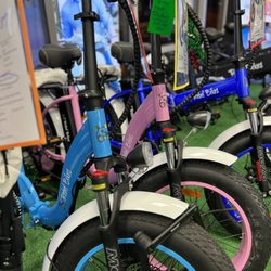 Rebel Bikes Electric - I just love our 1963 VW bus color Ebikes they put a smile on your face