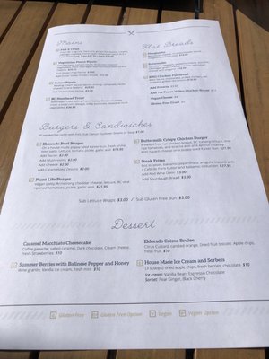 Menu photo 2 Lakeside Dining Room Kelowna, BC Menu photo 2 Lakeside Dining Room Kelowna, BC