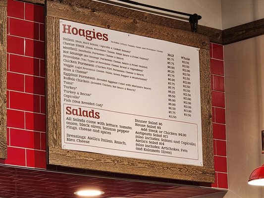 Menu photo 2 Aiello's Pizza Allison Park, PA