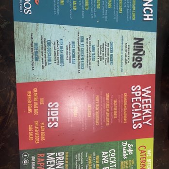 Rapido's Restaurant - Menu. Lunch and specials - Mexican Near Me - Platte City, Missouri