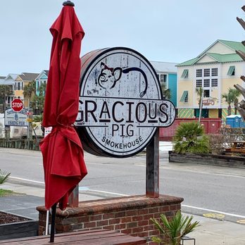 Gracious Pig Smokehouse - Entrance - Barbeque Near Me - Surfside Beach, South Carolina Gracious Pig Smokehouse - Entrance - Barbeque Near Me - Surfside Beach, South Carolina
