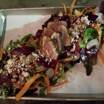 Carrigan's - Downtown - Beets & Greens Salad with Ahi - Cocktail Bars Near Me - Birmingham, Alabama