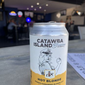 East End Bar & Grill - a can of catawba island hot blonde - Bars Near Me - Geneva, Ohio