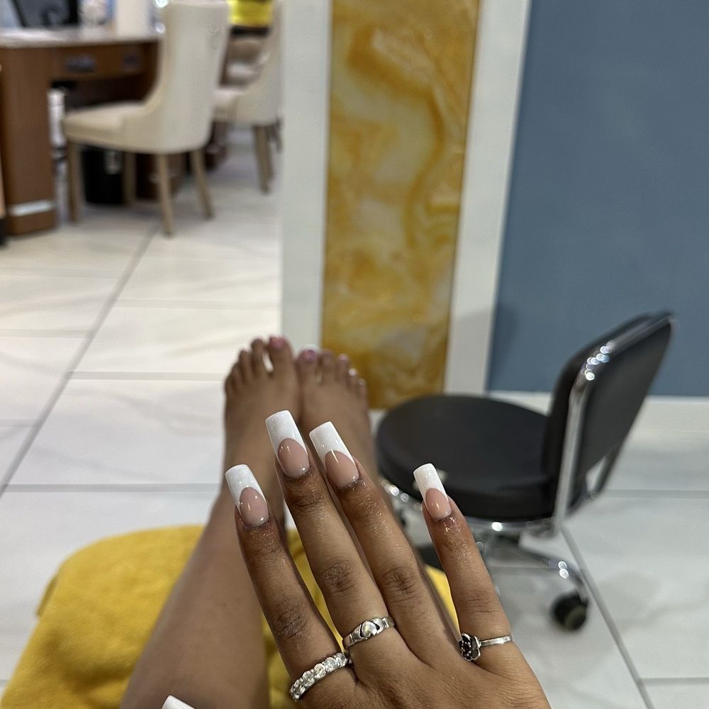 Bijou Nails & Lashes - Classic French - Nail Salons Near Me - Humble, Texas Bijou Nails & Lashes - Classic French - Nail Salons Near Me - Humble, Texas