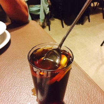 Shepherd's Inn - Nice little touch. Stirring spoon for my iced tea - Basque Near Me - Fresno, California