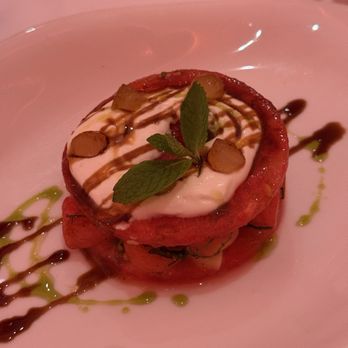 Rampoldi - Incredible watermelon cuke and tomato salad - French Near Me - New York, New York