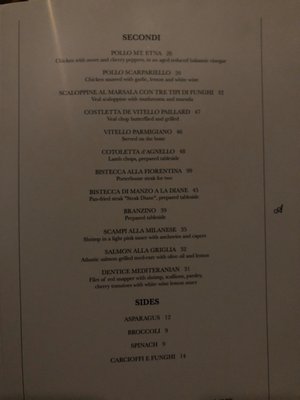 Menu photo 7 Allora Ristorante New York, NY