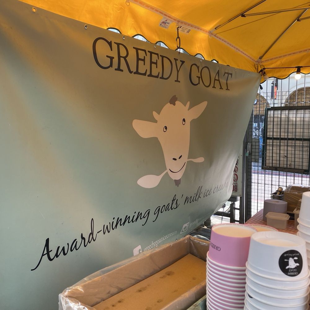 Greedy Goat - Signage - Ice Cream & Frozen Yogurt Near Me - London, XGL