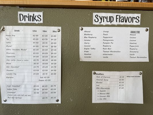 Menu photo 1 Java & Clay Cafe Gig Harbor, WA Menu photo 1 Java & Clay Cafe Gig Harbor, WA