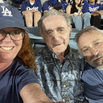 Dodger Stadium - My guys -- hubby and FIL - Stadiums & Arenas Near Me - Los Angeles, California
