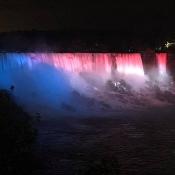 Niagara Falls - The Falls at Night - Landmarks & Historical Buildings Near Me - Niagara Falls, Ontario Niagara Falls - The Falls at Night - Landmarks & Historical Buildings Near Me - Niagara Falls, Ontario