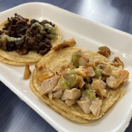 chicken and asada chicken and asada