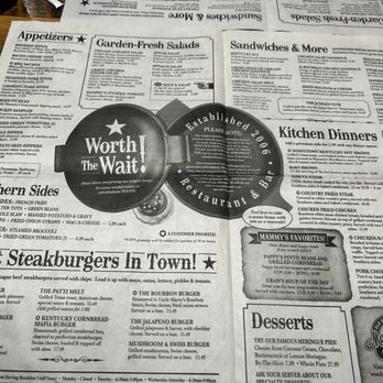 Mammy's Kitchen & Bar - Menu - New American Near Me - Bardstown, Kentucky
