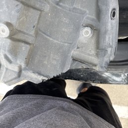 Damaged panel