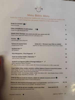 Menu photo 2 Le 1171 Sainte-Marthe, QC