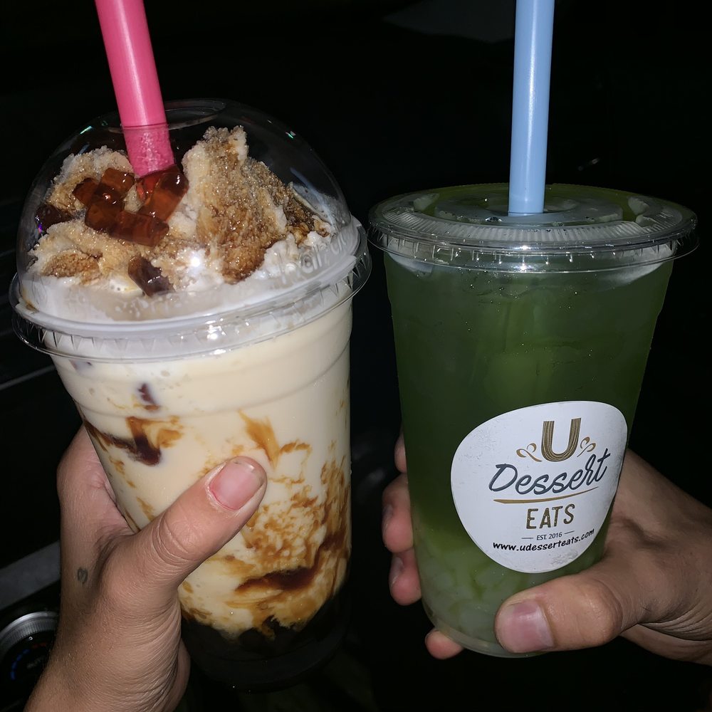 U Dessert Eats - 'Dun Dun' w/ brown sugar jelly & 'Ahgase' - Desserts Near Me - San Diego, California U Dessert Eats - 'Dun Dun' w/ brown sugar jelly & 'Ahgase' - Desserts Near Me - San Diego, California