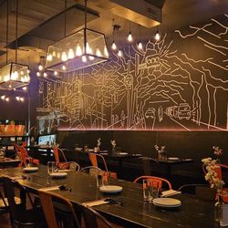 Ani Ramen House - Love the wall art