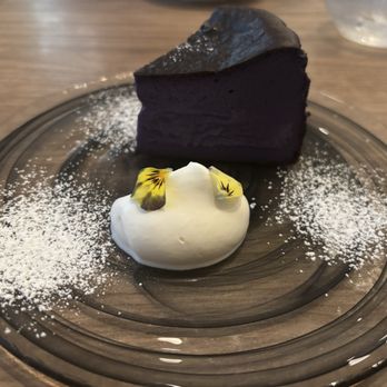 El Cielo - Ube basque cheesecake (so good!) - Tapas Bars Near Me - Honolulu, Hawaii El Cielo - Ube basque cheesecake (so good!) - Tapas Bars Near Me - Honolulu, Hawaii