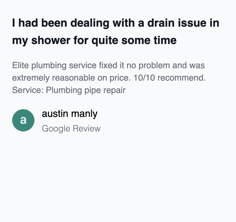 Slide of Elite Plumbing And Sewer