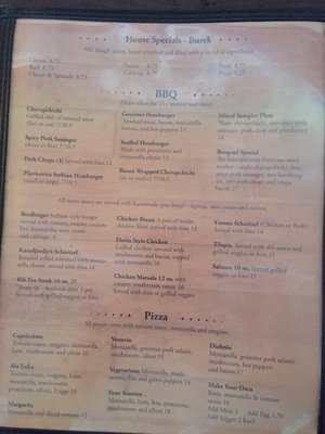 Menu photo 2 Cafe Beograd Chicago, IL Menu photo 2 Cafe Beograd Chicago, IL