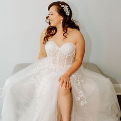 Adrienn Braun Couture - My wedding dress from this past July! Designed by Adrienn