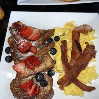 Old Town Caffe - French toast combo - Coffee & Tea Near Me - Pasadena, California Old Town Caffe - French toast combo - Coffee & Tea Near Me - Pasadena, California