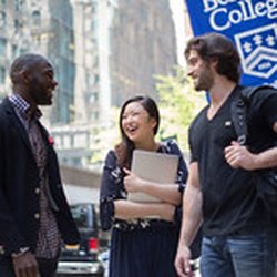 Berkeley College - New York City Midtown Campus - Berkeley College students standing outside of the NYC campus