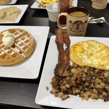 Honey I'm Home - Christy's Waffle combo - Diners Near Me - Pismo Beach, California Honey I'm Home - Christy's Waffle combo - Diners Near Me - Pismo Beach, California