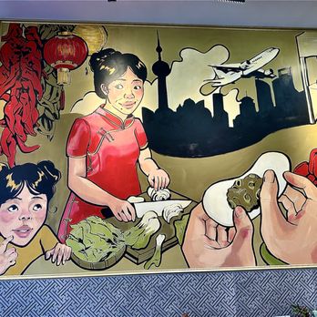 Jinlan Dumplings - Cute wall murals. - Chinese Near Me - Rockville, Maryland