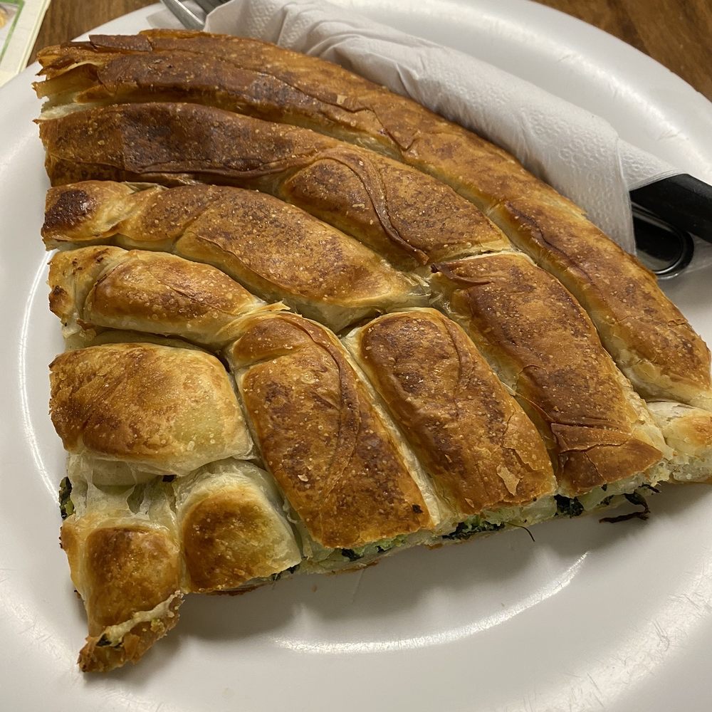 Swirl Burek spinach